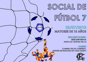 Social 2018 de Fútbol 7 @ Sede deportiva (Tronqueria)