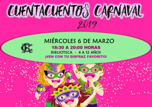 Cuentacuentos Carnaval @ Sede Central - Biblioteca