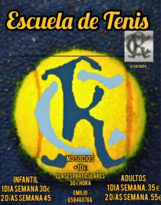 ESCUELA TENIS 24/25 @ Sede Deportiva