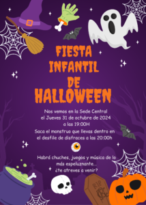 FIESTA INFANTIL HALLOWEEN @ Sede Central