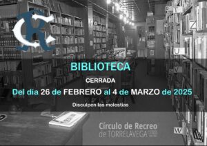 BIBLIOTECA CERRADA @ Sede Central