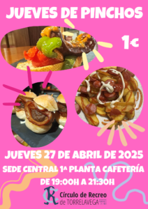 JUEVES DE PINCHOS @ Sede Central