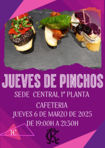 JUEVES DE PINCHOS @ Sede Central