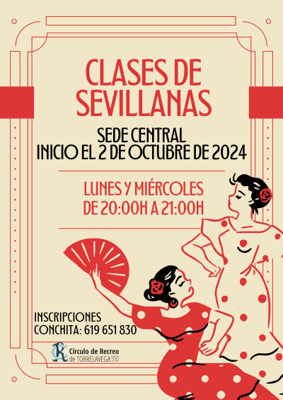 CLASES DE SEVILLANAS 2024