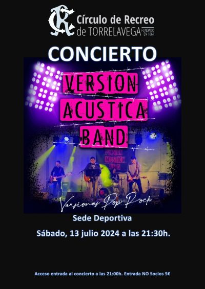 CONCIERT version acustica band 13-07-2024