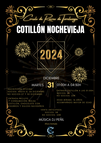 COTILLON NOCHEVIEJA 2024