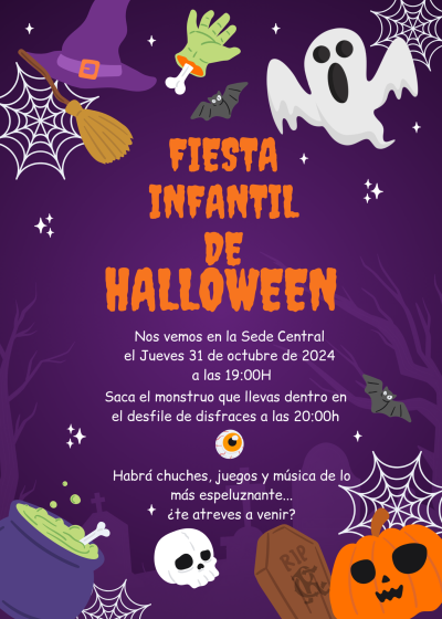 FIESTA INFANTIL DE HALLOWEEN 2024